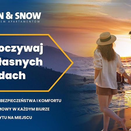 Apartamenty Sun & Snow Wechta - Promenada Gwiazd Z Sauna Мендзиздроє Екстер'єр фото